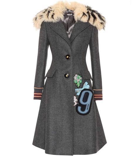 miu miu fur coat|Luxury Women's Coats and Jackets .